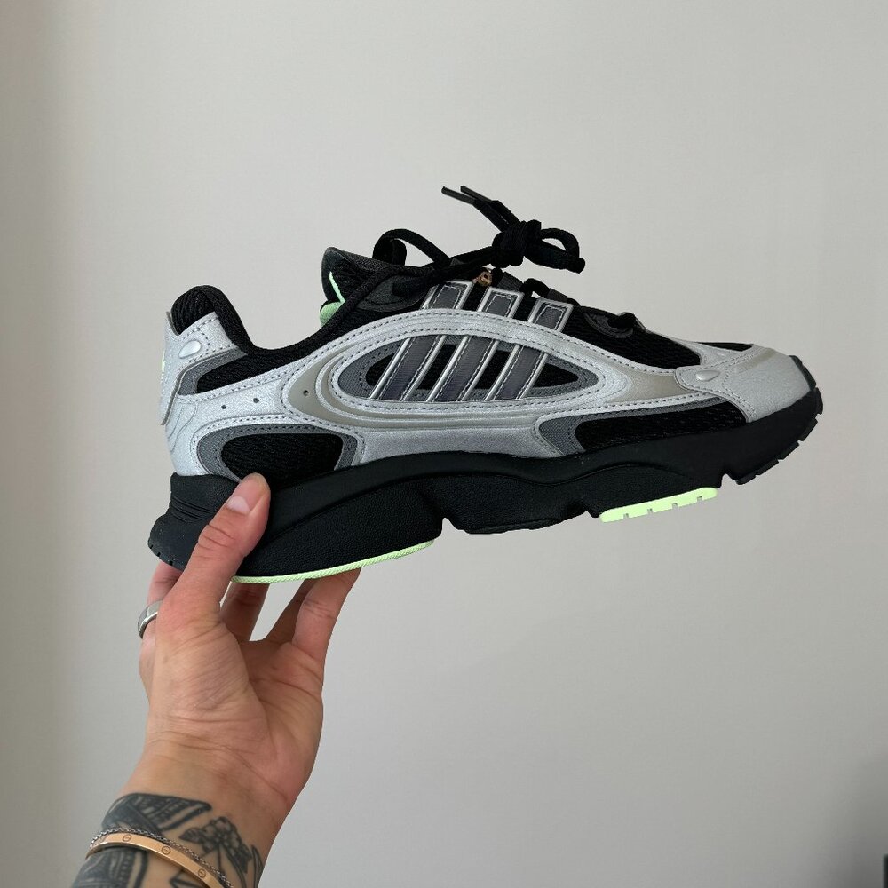 Adidas OZMILLEN Black and Silver